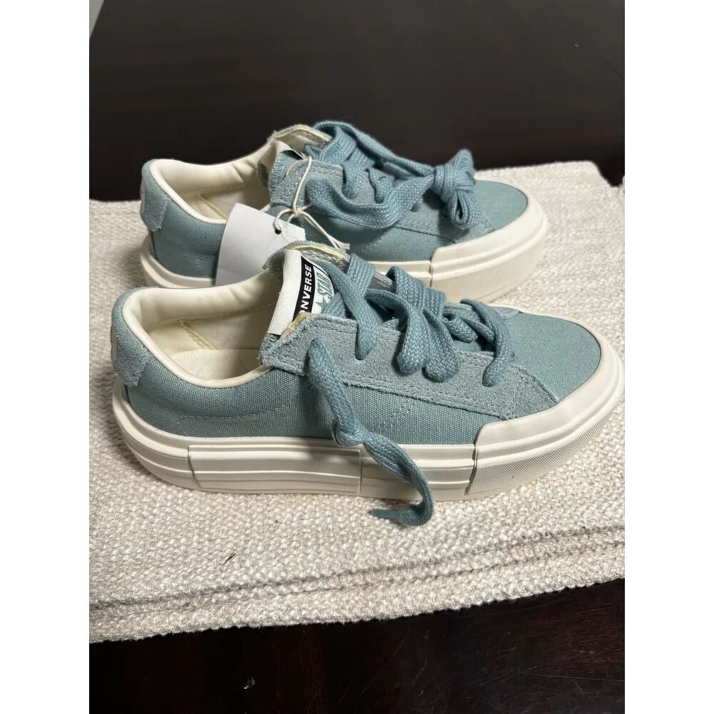 Converse All Star Cruise Sage Green Platform Sneakers NWT Womens Size 6 - Picture 4 of 4